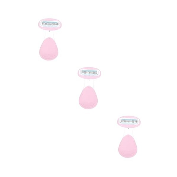 FRCOLOR 7 Pcs Outils Pubien Discret Main Barbe Outil Rasage Bras Enlèvement Cosmétique Portable Jambes Électrique Beauté Remo