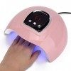 Lampe UV pour Ongles en Gel Sèche-Ongles 54W UV LED Nail Lamp Gel Polish Light avec capteur de réglage de 4 minuteries Machin