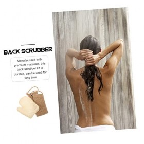 Lot de 5 gants de bain coréens en sisal pour le corps - Gants de bain coréens - Serviette de douche - Gants anti-peaux mortes