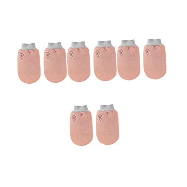 Healifty 10 Pièces Gants De Bain Double Face Gommage Mitaines Hommes Gants De Douche Gants Exfoliants pour Le Soin De La Peau