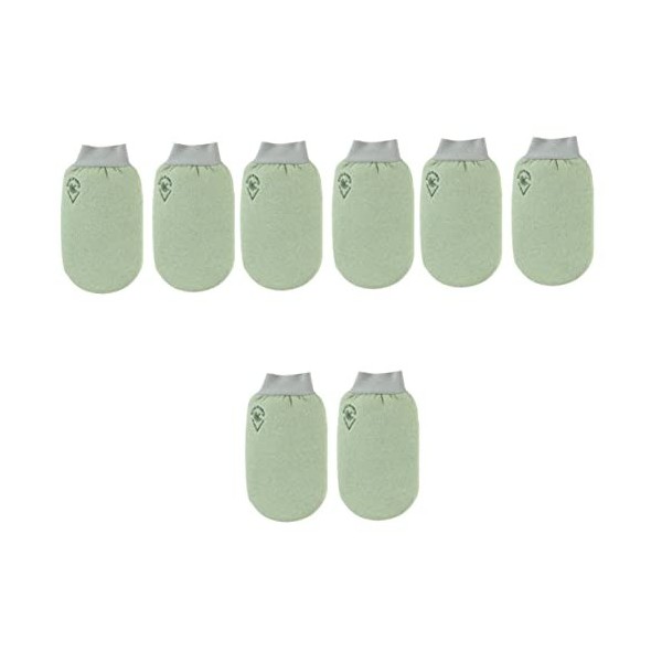 Healifty 10 Pièces Gants De Bain Double Face Gommage Mitaines Hommes Gants De Douche Gants Exfoliants pour Le Soin De La Peau