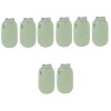 Healifty 10 Pièces Gants De Bain Double Face Gommage Mitaines Hommes Gants De Douche Gants Exfoliants pour Le Soin De La Peau