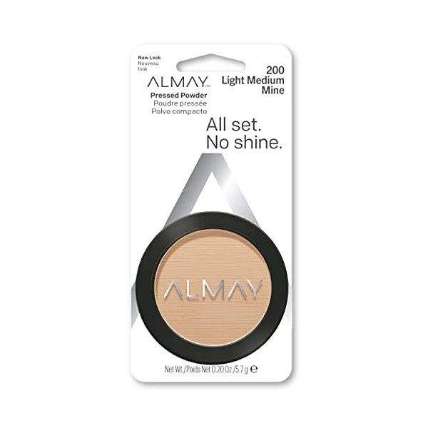 Almay Smart Shade Smart Balance Pressed Powderlight/medium, 0.20-Ounce by Almay