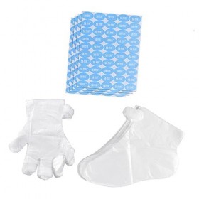 NIYANGLE 1200 Pcs Couvre-Pieds Jetable Transparent Couvre-Pieds Couvre-Pieds Transparents Doublures De Cire Pour Les Pieds Je