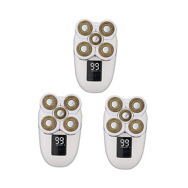 FRCOLOR Rechargeable Tissu Rasoir Tondeuse Électrique Hommes Tondeuses Rasoirs Électriques Pour Hommes Électrique Rasoir Rota