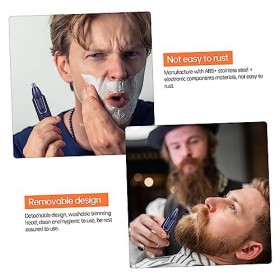FRCOLOR Nez Tondeuse Nez Cheveux Trclippers Electric Facial Hair Remover Nez Cheveux Gadget Tondeuses Rasage Rasoirs Pour Hom