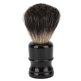 DEPILA Blaireau de Rasage for Homme, Cheveux avec Manche en Bois. Cadeau Parfait for la fête des pères for Lui, Papa, Petit a