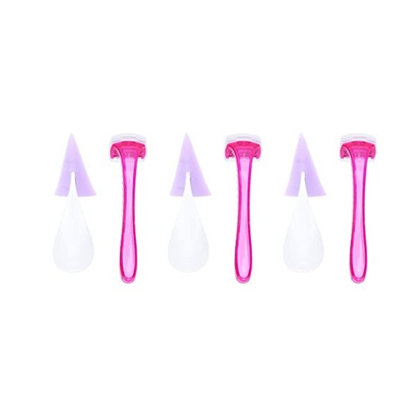 minkissy 8 Ensembles Coupe Des Parties Intimes Tondeuses à Cheveux Pour Femmes Rasoirs Pour Femmes Rasoir Tondeuse Bikini Che