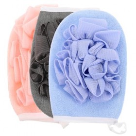 minkissy 9 Pièces Gants De Bain Le Gant Ove Douche Gant De Gommage Bain Douche Mitaine Exfoliant Épurateur Gants De Lavage Ép