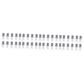 minkissy 48 Pièces Tête De Tondeuse À Poils Du Nez Tondeuse Électrique Outil De Nettoyage Des Oreilles Outils Du Visage Tête 