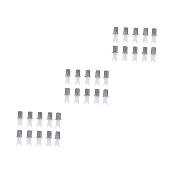 minkissy 48 Pièces Tête De Tondeuse À Poils Du Nez Tondeuse Électrique Outil De Nettoyage Des Oreilles Outils Du Visage Tête 