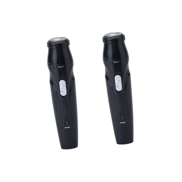 FRCOLOR 2 Pcs Tondeuse Pour Hommes Rasoir Pour Le Visage Hommes Rasoir Électrique Nez Tondeuse À Cheveux Outil DÉpilation Du