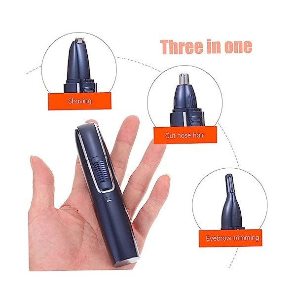 FRCOLOR Tondeuse Nez Gadgets Pour Hommes Nettoyeurs DOreilles Tondeuse Visage Pour Hommes Tondeuse Électrique Pour Cheveux D