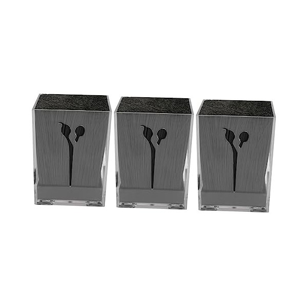 minkissy 2 Pièces Douille Ciseaux De Coiffure Pinces à Cheveux Organisateur De Bureau Support De Rangement Pour Ciseaux Tondr