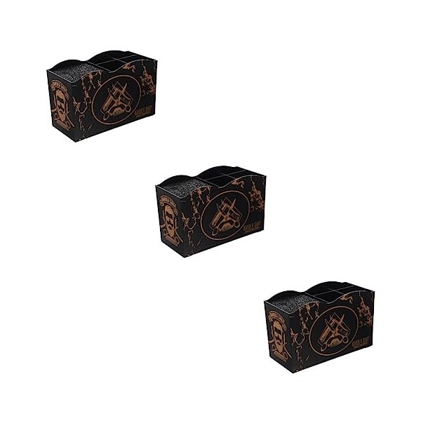 FOMIYES 2 Pièces Styliste Cisaillement Titulaire Coiffeur Ciseaux Stand Bin Organisateur Outils De Coiffure Boîte De Rangemen