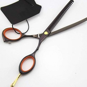 Ciseaux de coiffure professionnels Ciseaux à cheveux Ciseaux à cheveux tranchants en acier inoxydable pour salon, barbier ou 