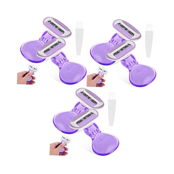 minkissy 6 Pièces Rasoir Pour Femmes Rasoirs Pour Femmes Pour Le Rasage Mini Rasoirs Pour Femmes Rasoirs Jetables Pour Femmes