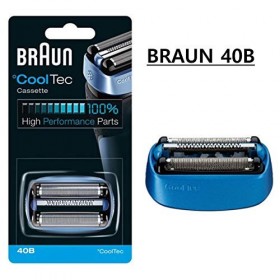 Braun Tête de lame de rechange 40B pour rasoirs CoolTec.