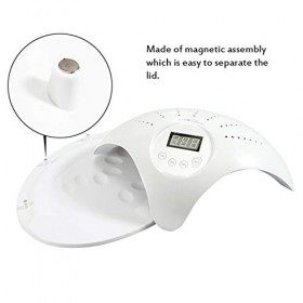 AIYIFU Machine à Vernis à Gel à Deux Mains 48w Lampe à LED pour Ongles LED UV pour Le Séchage des Pieds UV LED Sèche-Ongles a