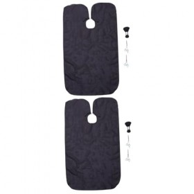 8 Pcs Coupe De Cheveux Ensemble Professionnel Teinture Pour Les Cheveux Cape De Coiffure Robe De Coiffure Ciseaux De Coiffeur