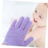 ABOOFAN 60 Pcs Cinq Doigts Gants De Bain Éponges Pour Le Corps Gants De Nettoyage Corps Éponge Paraffine Gant De Bain Peau Ép