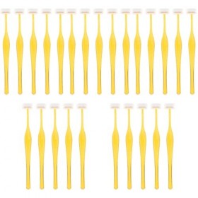 FRCOLOR 25 Pièces Tondeuse à Sourcils Pliante Rasoir Visage Pour Femme Outil De Rasoir Pour Les Poils Du Visage Taille-bikini