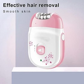 Épilateur pour Femmes Rasoir électrique Outil Dépilation de Charge USB Épilateur pour Jambes Aisselles Bikini Cheveux Rose, 