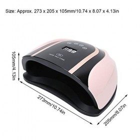 YUYTE Lampe de sèche-ongles, machine de séchage de colle à ongles 01 