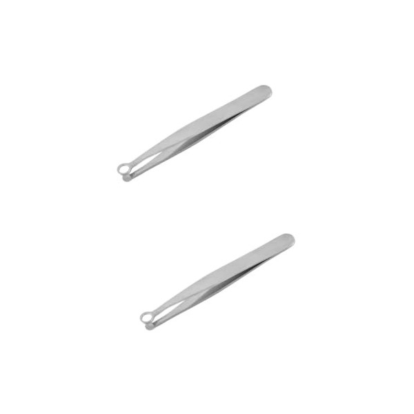 POPETPOP 6 Pcs Ciseaux À Poils De Nez Pince À Extension De Cils Pince À Épiler Sourcils Nez Pince À Poils Du Visage Nasale Ki