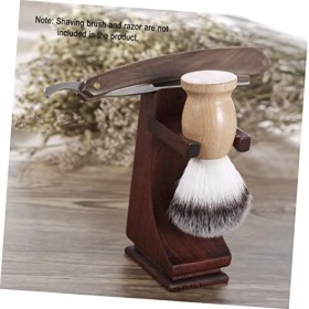 Zerodeko 3 Pièces Rasoir pour Hommes Rasuradoras Para Hombres Rasoir pour Hommes Support De Blaireau Kit De Support De Rasoir