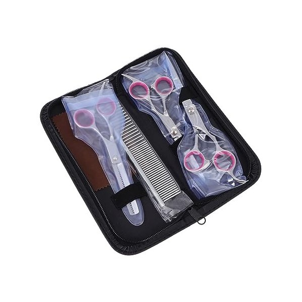 minkissy 1 Ensemble De Coiffure Ensemble Kit De Cosmétologie Tondeuses Professionnelles Pour Barbiers Outillage En Cuir Cisea