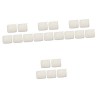 ADOCARN 15 Pcs Douche Gommage Propre Douche Bain Exfoliant Corps Tissage Tissu Massage Lavage En Profondeur Et Accessoires Ep