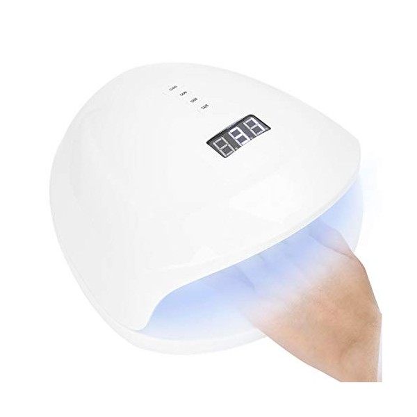 Lampe de Séchage Dongle à LED UV, Machine de Séchage Dongle de Vernis à Gel Rechargeable, Lampe de Sèche-ongles à LED 60w, 