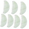 minkissy 7 Pièces Peigne De Massage Outil De Massage Pour Le Corps Peigne De Soin Du Cuir Chevelu Peigne Gua Sha Gratte-tête 