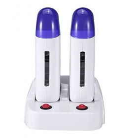 Réchauffeur de cire, rouleau de cirage de fenêtre transparent pour enlever les poils indésirables pour le bras Machine à cire