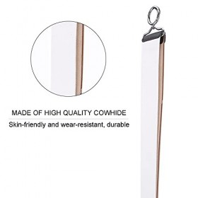 Gedourain Affûtage Strop, Strop de Rasoir en Cuir Sûr et Non Toxique Fabrication Exquise Pratique et Pratique pour Salon de C