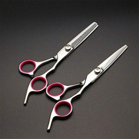 WJY Cheveux Ciseaux Ciseaux de Coiffure Ciseaux de Coupe de Cheveux Professionnel Dilution Ciseaux et Coupe Kit Ciseaux Cheve...