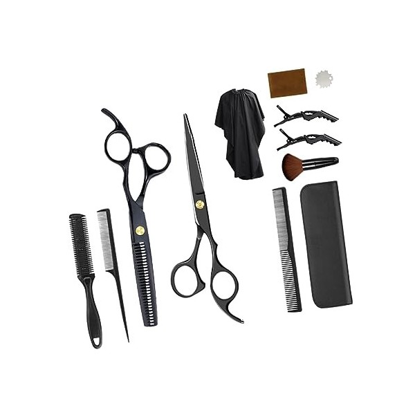 minkissy 1 Ensemble De Ciseaux De Coiffure Tondeuses À Cheveux Kits De Ciseaux De Coiffure Pour Barbier Kit De Ciseaux De Cou