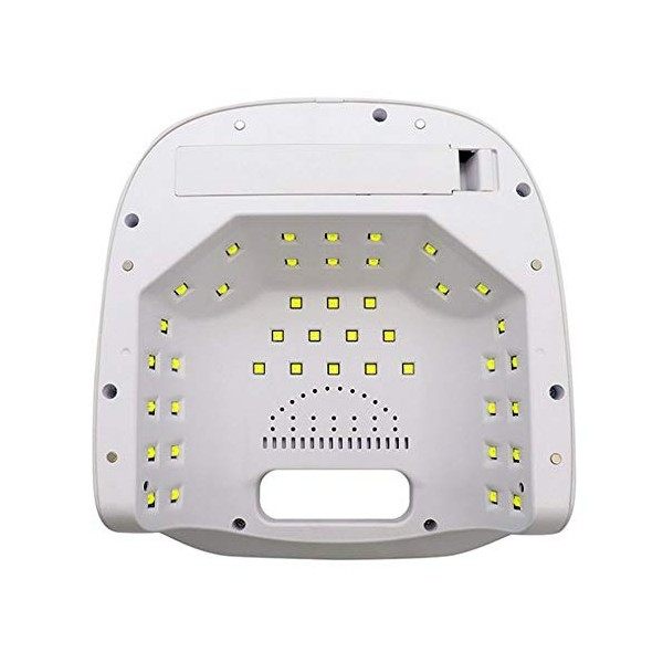 Lampe à ongles LED sans fil 60 W, lampes de polymérisation rechargeables pour vernis à ongles UV Pro Gel, sèche-ongles portab