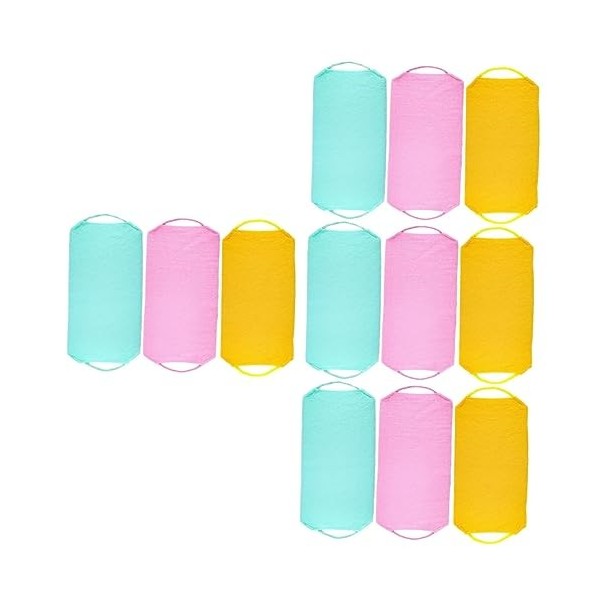 Healeved 12 Pcs Bande De Retrait De Serviette De Bain Gants De Gommage Pour Le Corps Gant De Gommage Coréen Laveur De Luffa P