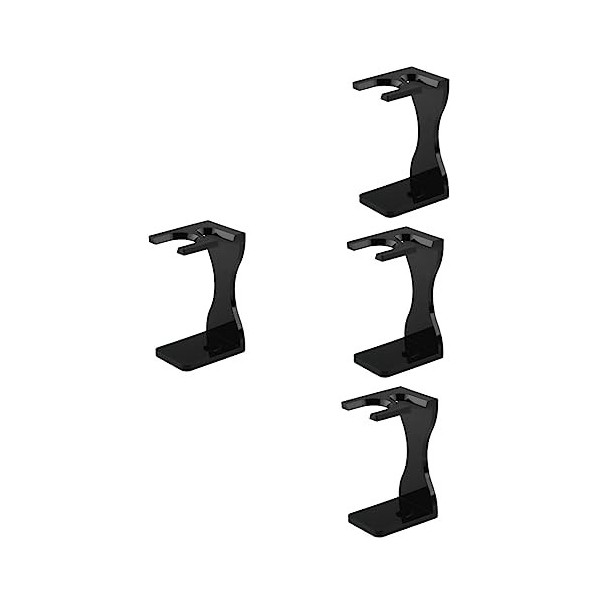 FRCOLOR 5 Pièces Porte-Brosse À Barbe Rasoir En Plastique Présentoirs En Plastique Présentoir De Table Support De Rasoir De S