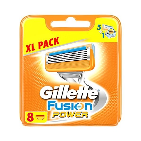 Gillette Fusion Power Édition 2015 Boite de 8 lames de rasoir