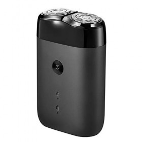 Rasoir électrique original Xiaomi Mijia pour homme rotatif à 2 têtes flottantes portable étanche rechargeable par USB