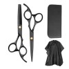 Ciseaux Coiffure Set 11PCS Kit Ciseaux de coiffure professionnel Amincissants Coupe de Cheveux Ciseaux Désépaissir Ensemble, 