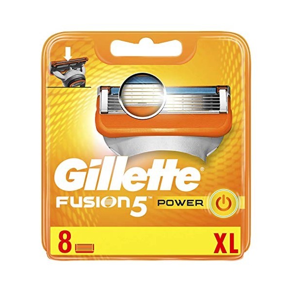 Gillette Rec Fusion5 Power 8