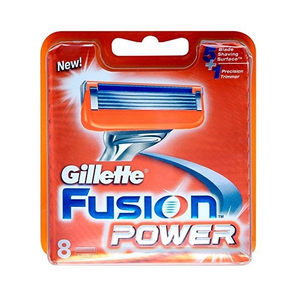 Ancienne version - Gillette Fusion Power pack de 8 lames