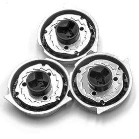 vhbw 3 x tête compatible avec Philips HQ9020, HQ9070, HQ9080, HQ9090, HQ9100, HQ9120, HQ9140, HQ9160, HQ9161, HQ9170, HQ9190,