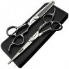 6 pouces ciseaux de cheveux dimpression rose personnalisé set coiffeur coiffeur outils spéciaux Scissors set 