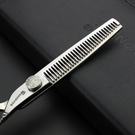 6 pouces ciseaux de cheveux dimpression rose personnalisé set coiffeur coiffeur outils spéciaux Scissors set 