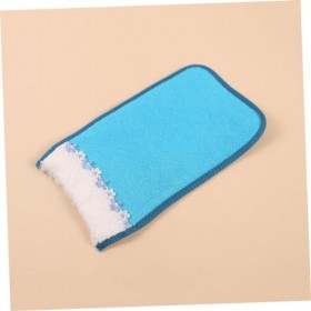 POPETPOP 9 Pièces Gant De Bain Exfoliant Douche Mitaine Gant De Bain Épurateur Corps Brosse Gant Rayonne Mitaine Tons De Terr